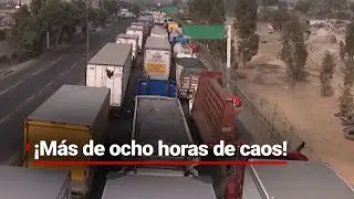 ¡OCHO HORAS DE CAOS! Ecatepec, Edomex, está intransitable... ¿qué piden los manifestantes?