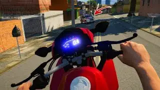 FUG4 NA PARAISÓPOLIS COM A 160 | GTA 5 : VIDA REAL #112
