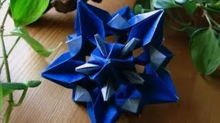 Origami ᘠ♥ᘡ Xenia ᘠ♥ᘡ Kusudama