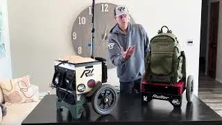 The New R1 W/Rizer disc golf cart! Four Carts in one!! 