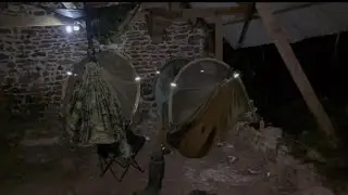 Camping in abandoned farm! - Cold night in October (Part 1/3)
