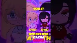BYE BYE BYE GACHA DANCE  #gacha  #gachaclub  #gachalife  #feedshorts