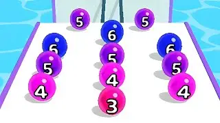 Marble Run 🎱 3D Game Color Ball Race Gameplay Android IOS Level 7760