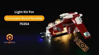 Remote Light Kit For LEGO Star Wars 75354 Coruscant Guard Gunship Coruscant Guard Gunship 75354
