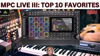 The AKAI MPC LIVE 3: TOP 10 Favorites WORLD WIDE!