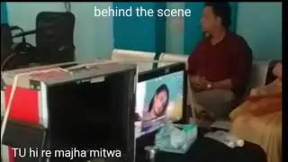 TU hi re majha mitwa car accident today episode BTS #bestmarathishow #sharvari #abhijit 