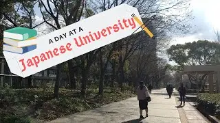 Day in the life of a university student in Japan - come to university with me!