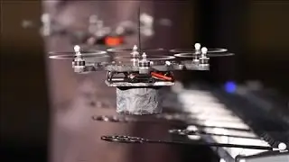 Flying Robots Play Music Like Rockstars