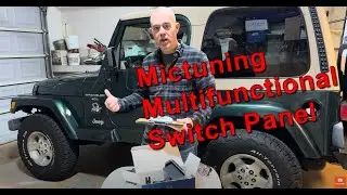 Unboxing and Review MICTUNING RGB 12 Gang Wireless Switch Panel #jeepwranglertj
