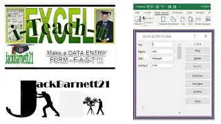 i-TEACH-u  DATA ENTRY FORM fast