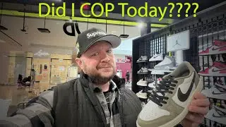 Jordan 1 Low Medium Olive Release Day Vlog