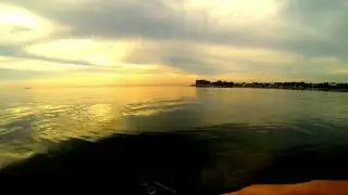 Striper fishing Boston Harbor standup paddling