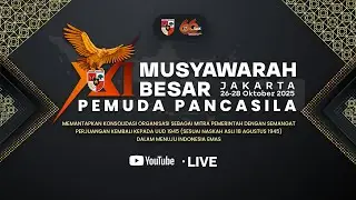 [LIVE] PEMBUKAAN MUBES XI PEMUDA PANCASILA 2025