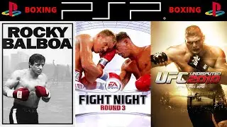 Todos los juegos de boxeo en PSP