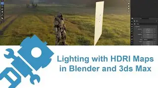 Lighting with HDRI maps in Blender and 3ds Max
