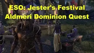 ESO Jester's Festival: Aldmeri Dominion Quest!