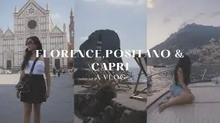 FLORENCE, POSITION & CAPRI - A VLOG | Honeymoon Part 4 - Sightseeing, Food and more | Lindsay BonBon