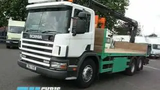 Scania P9D crane truck 6x2 - Chris Hodge Trucks TV video walkaround 'classic'