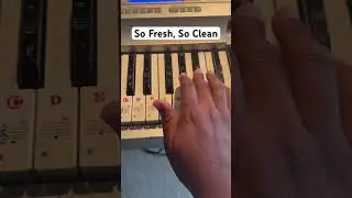 So Fresh, So Clean Piano Tutorial #pianotips #outkast #WatchAndPlayThePiano