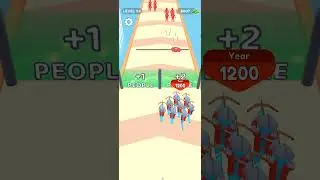 Crowd evolution level 54 #qwerty #boringgame #crowdevolution #ishqam #mikasingh