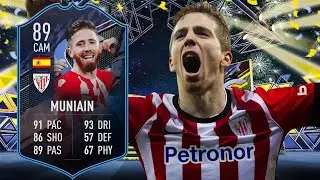 89 FUT CAPTAIN MUNIAIN PLAYER REVIEW! CHUPAPI MUNIAIN-O! fifa 22 ultimate team