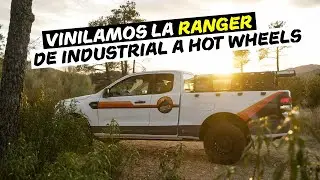 Vinilamos la Ford Ranger, de veh&iacute;culo industrial a Hot Wheels en un d&iacute;a
