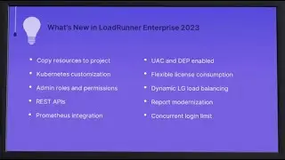 What's new in LoadRunner Enterprise 2023