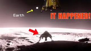 Blue Ghost Probe Records Landing on the Surface of the Moon