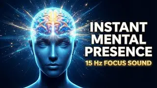 15 Hz BETA Binaural | Clear Mental Presence | Focused Awareness