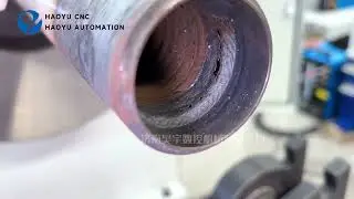 Small diameter pipe inner hole automatic MIG overlay welding machine