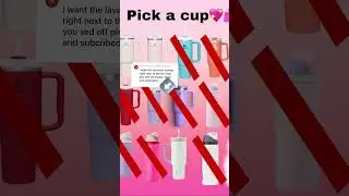 Pick a cup!!💖💗🛍️🤪🎀🌴✌️