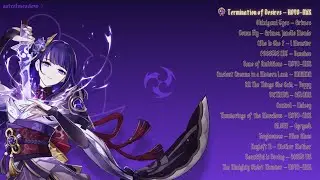 ✦ a playlist for the raiden shogun + voicelines ✦