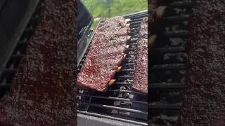 Perfectly smoked BBQ Ribs #bbq #bbqrecipes #eastcoast #food #atlanticcanada #cooking #recipe