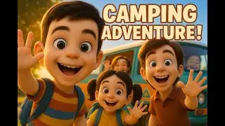 Camping Rhyme for Kids ll Rhyme Video ll Kids Song ll Bye Bye Rhymes