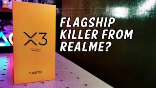 Распаковка и первый взгляд на realme X3 SuperZoom | 60-кратный зум этого флагманского чуда