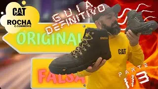 Bota CATERPILLAR ORIGINAL x FALSA (PARTE I/III)