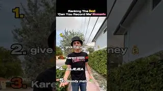 Ranking the best can you record me moments #shorts