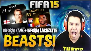 INFORM KANE + INFORM LACAZETTE BEAST SQUAD!!! FIFA 15 Ultimate Team