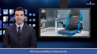 Executive Gaming Chair Racing Computer Office Desk Chair, 360Swivel Flip up Arms Ergonomic Design