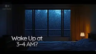 Rain Sounds for 3&ndash;4 AM Wake Ups | 4 Hours of Gentle Night Rain (No Music)