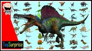 100 dinosaurios! Los n&uacute;meros del 1 al 100 en espa&ntilde;ol para ni&ntilde;os. Contar hasta 100 con dinosaurios