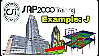 Example J (Beam On Elastic Foundation) ,,analysis,,   #sap 2000