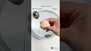 Makeup Brush vs Sponge vs Finger | DUcare