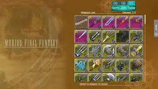[Mobius FF Act II] Boost Weapon: Greater Weapon Upgrade Pt. 2 (Title Unlocked)