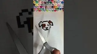 ✨Mini&nbsp;pixel&nbsp;Art🐶 #pixel #pixelart #pixelartideas #minipixelart #art #drawing #artideas