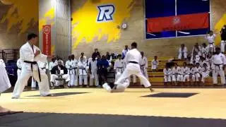 IKD Tournament Enbu - Team Guyana Boys | IKD World Cup 2015 Shotokan Karate #IKDWorldCup