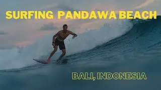 Surf video in Pandawa Beach