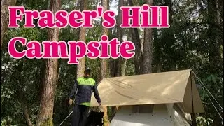 FRASER.. TAPAK CAMPSITE TERPALING MURAH & SEJUK BEKU 