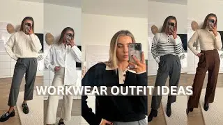 6 TIMELESS WORKWEAR OUTFIT IDEAS | outfits to elevate your office wardrobe with simple retro