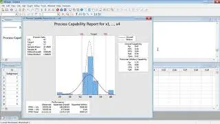 Возможности Cp, Cpk, Pp, Ppk, Анализ в MINITAB объяснены